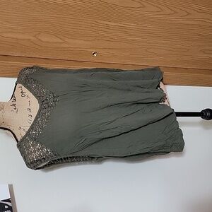 Olive green maurices size 3 tank top.